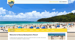 Desktop Screenshot of noosabackpackers.com